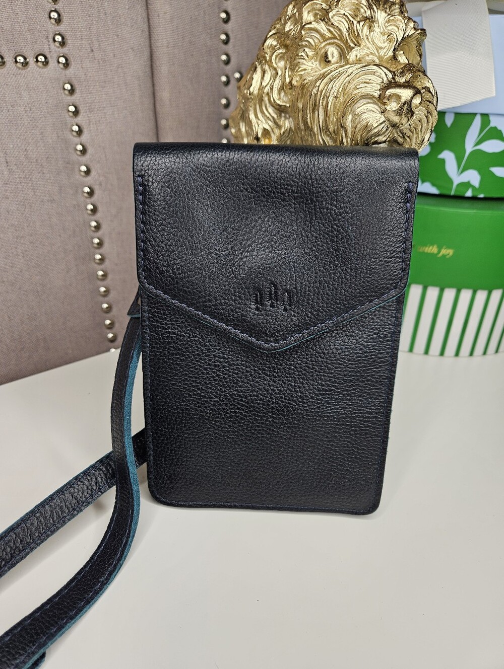 Portland Leather Goods Parker Phone Bag Boreal - Picture 12 of 15